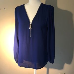 Premise Blue Blouse Size Small